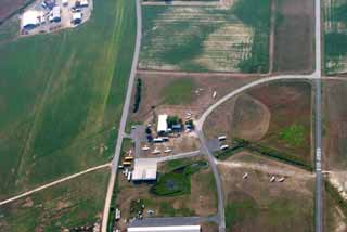 Ridgely Airport Overhead
